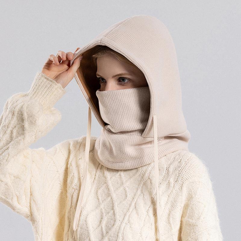 Zimní venkovní zateplená kšiltovka pro rodiče Muži Ženy Cyklistika Lyžování Muži Kšiltovka Velvet Ochrana krku Vše v jednom Čepice Skullies Beanies