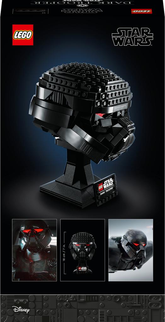 LEGO конструктор Star Wars «Звёздные войны» – Шлем темного десантника (75343)