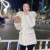 Women's Mid-length Cotton-padded Jacket Korean Style Slim and Thick Fashion All-match Winter Padded Jacket