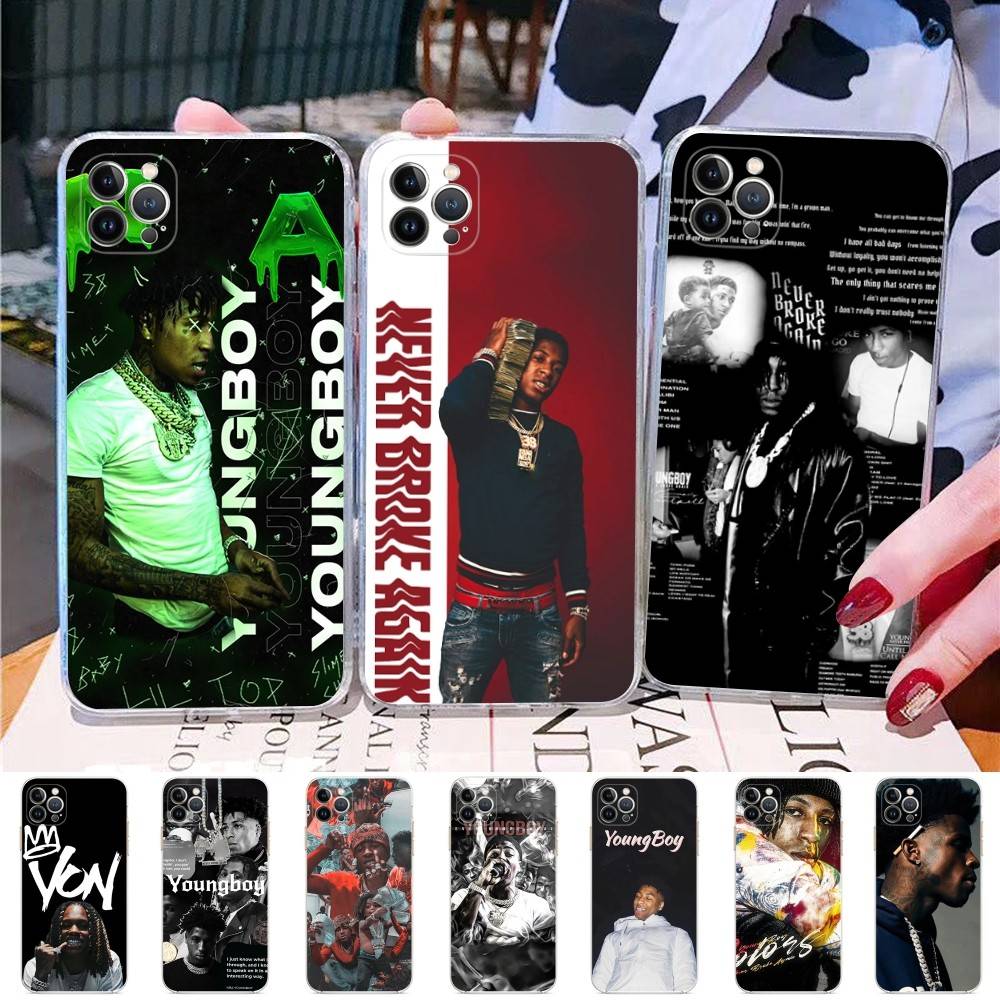 Rapper Youngboy Never Broke Again For IPhone 17 16 16e 15 14 13 12 11 Pro Max Mini Plus Phone Case