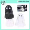 Middle Finger Cute Ghost Statue Ghosts Small Scary Ghost Figurines Halloween Home Decorations Coffee Table Centerpieces Shelf