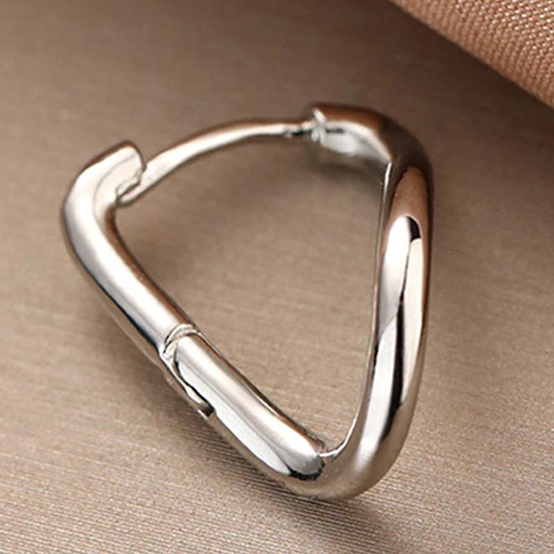 Hoop Earrings Fashion Geometry Exquisite Earrings New Niche Design Party Wedding Jewelry Gifts