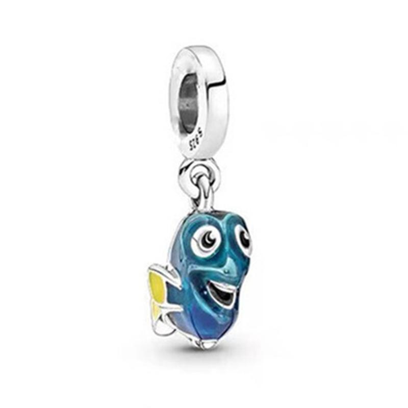 S Charm Copper Wall-E Pendant Charms Beads Fit Original Bracelet Diy Birthday Jewelry Gift