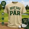 Best Dad By Par Comfort Colors Shirt – Premium Golf Gift for Dad