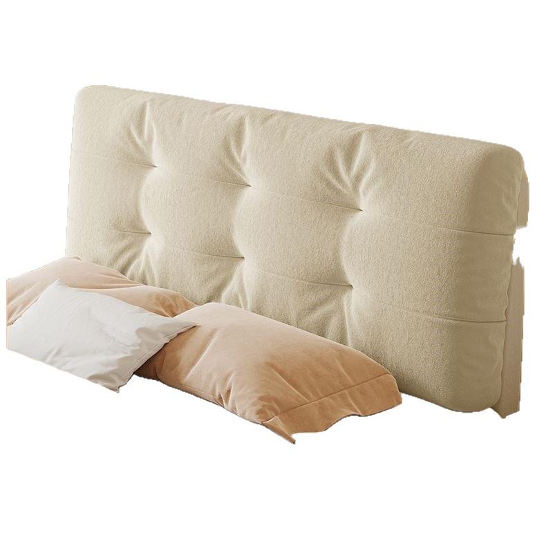 Washable Tatami Bedside Backrest Cushion with Lumbar Support