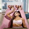Singer Duvet Pillowcase Bedding Set Adult Boy A-Ariana G-Grande Girl Bedroom Decoration Children Gift Single Double Large Size