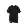 Solid Color Fitted Round Neck Sports Short Sleeve T-Shirt Men Tops Carbon-Black L220M157-0018