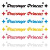 Reflective Car Sticker - Passenger Princess Rearview Mirror Decoration