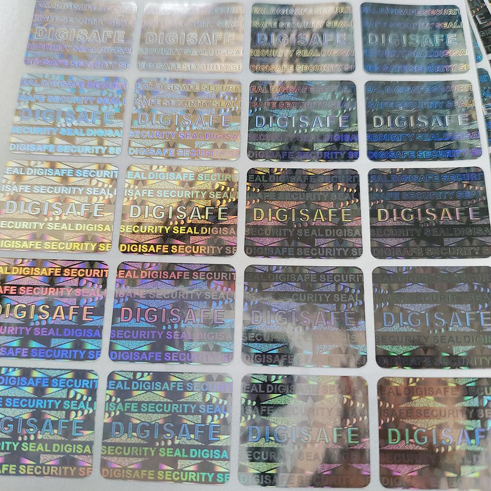 100pcs 18x15mm DIGISAFE SECURITY SEAL Tamper Evident Label Removal Proof Stamp VOID Left Open Evidence Anti-fake Sticker