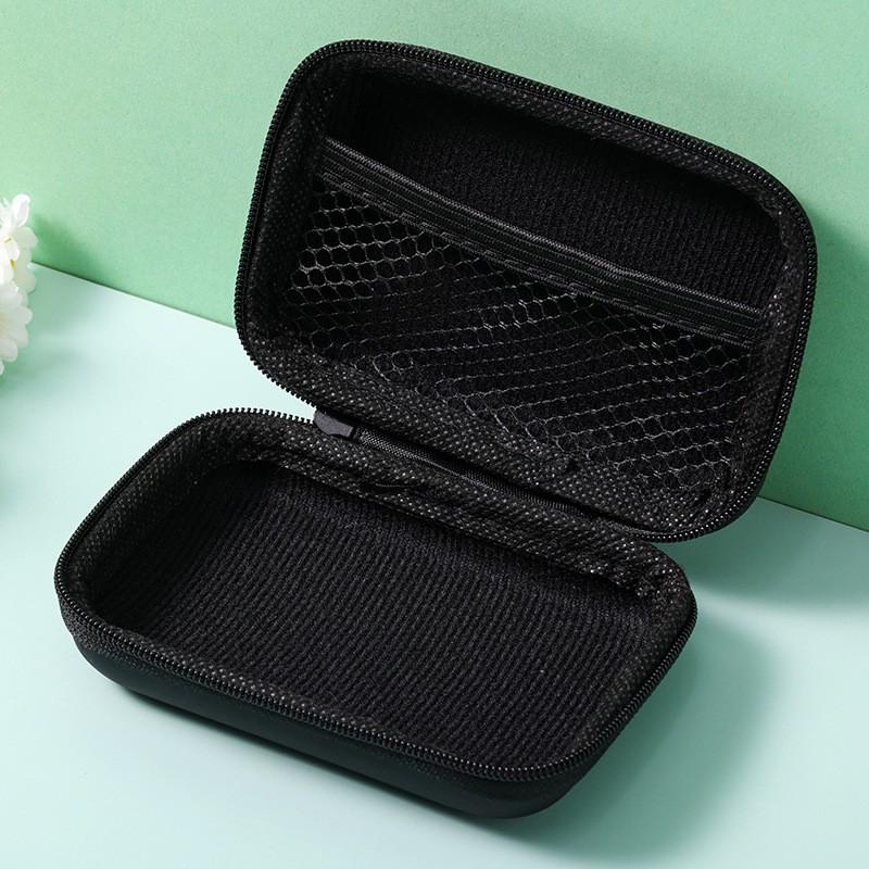 

Сумка для хранения, Сумка для хранения кабелей для передачи данных, Сумка для хранения кабелей для телефона и наушников, Органайзер, Сумка на молнии для мелочи M чёрный