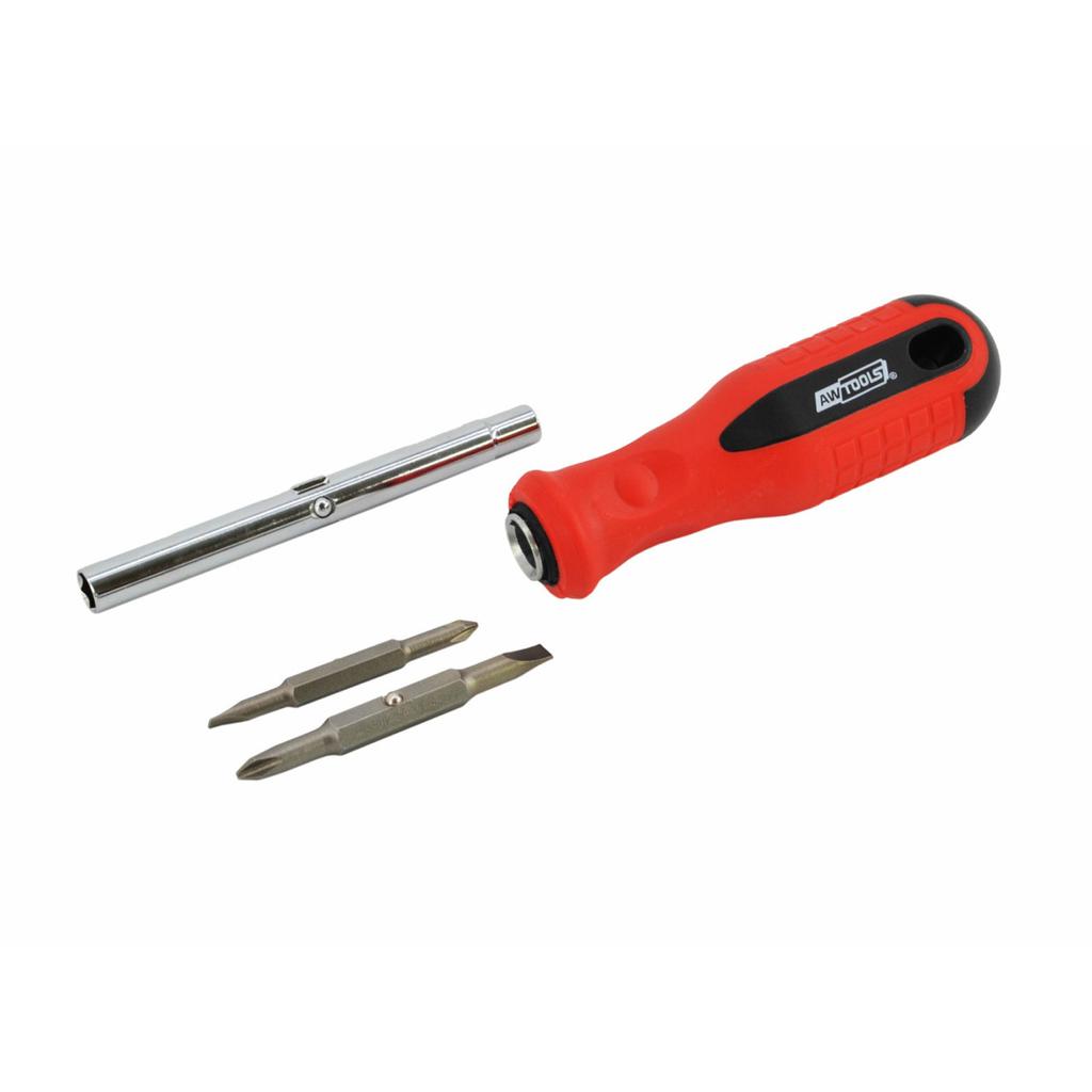 AW Tools 6-In-1 Screwdriver Set (Pack of 4)
