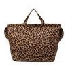 2025 Women's Leopard Print Canvas Tote Bag with Large Capacity – Shoulder & Handbag Trend