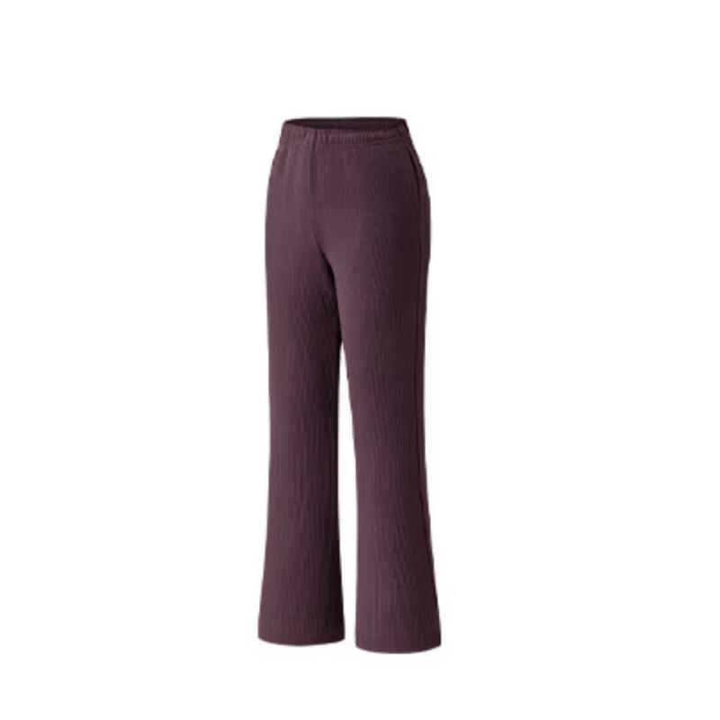 ANTA Women s Textured Knit Sports Pants L