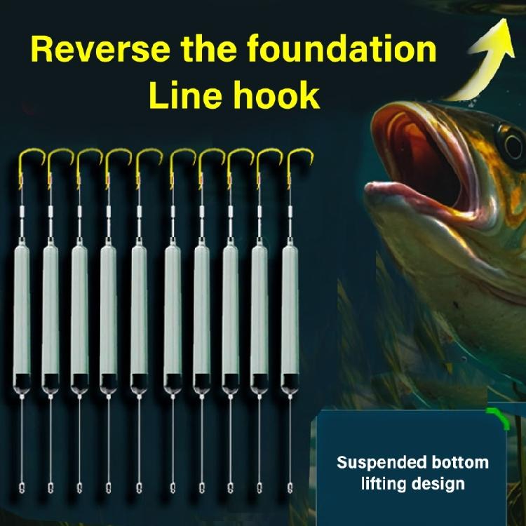 Barbed Hook Fishing Tackle Ready to Use Anti Bottom Carp Rigs Fishing Lures Suspension Fishing Hair Rigs Hook