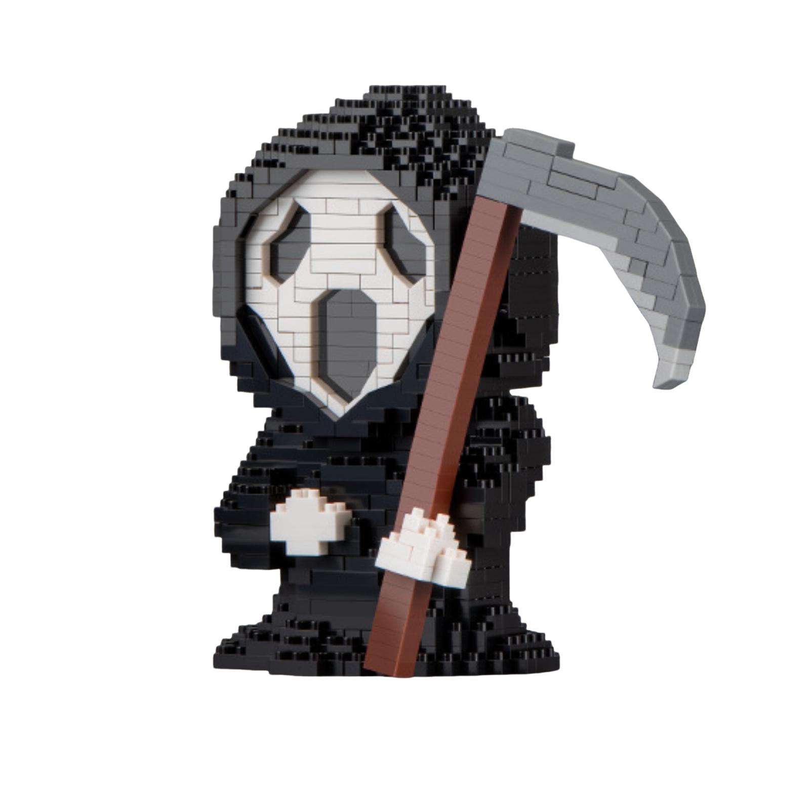 Halloween Character Building Puzzle Toy Set, Educational Assembly Model Decoration for Kids One Size