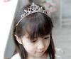 [Crown] Elegant Children's Performance Wedding Dress with Korean Diamond Crown Accessories