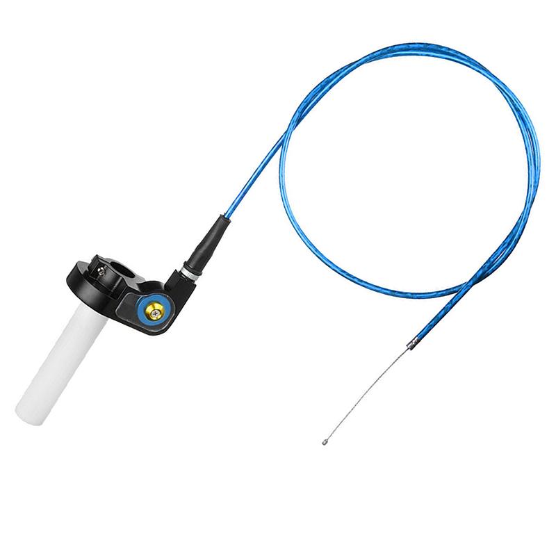 7/8'' 22Mm Quick Action Throttle Grip Twist With Cable For 50-250Cc