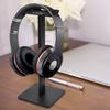 Practical Headset Earphone Stand Holder Headphone Show Shelf Aluminum Bracket Black