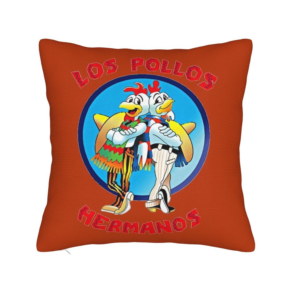 Los Pollos Hermanos Kissenbezug Bequemer Kissenbezug für Sofa Heimdekoration Lustiger Kissenbezug