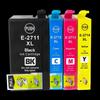 Compatible Epson 27XL T2711-T2714 4-Color Ink Cartridge Set