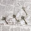 Flying Keys DIY Handmade Accessories with Dragonfly Wing Charms Vintage Bronze Skeleton for Key Party Wedding Favor Supp