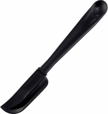 Espátula de silicona mini Shimomura Planning Longitud total 19 cm Apto para lavavajillas Fácil de sacar del frasco Mermelada Crema Silicona Tsubame Sanjo 44530 [Hecho