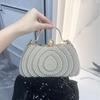 Diamond Tote Pearl Dinner Bag Shoulder Crossbody Bag Clutch Bag Wallet