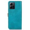 KHAZNEH For Xiaomi Redmi Note 12 4G PU Leather Cowhide Texture Phone Case Wallet Stand Phone Cover