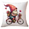 New Valentine's Day Pillow Cute Elf Red Love Living Room Sofa Pillow Cover
