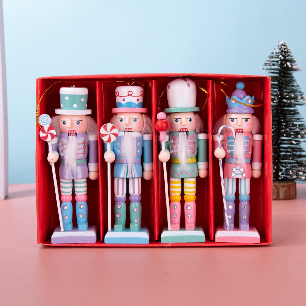 Pastell Süßigkeiten Nussknacker Schmuckset