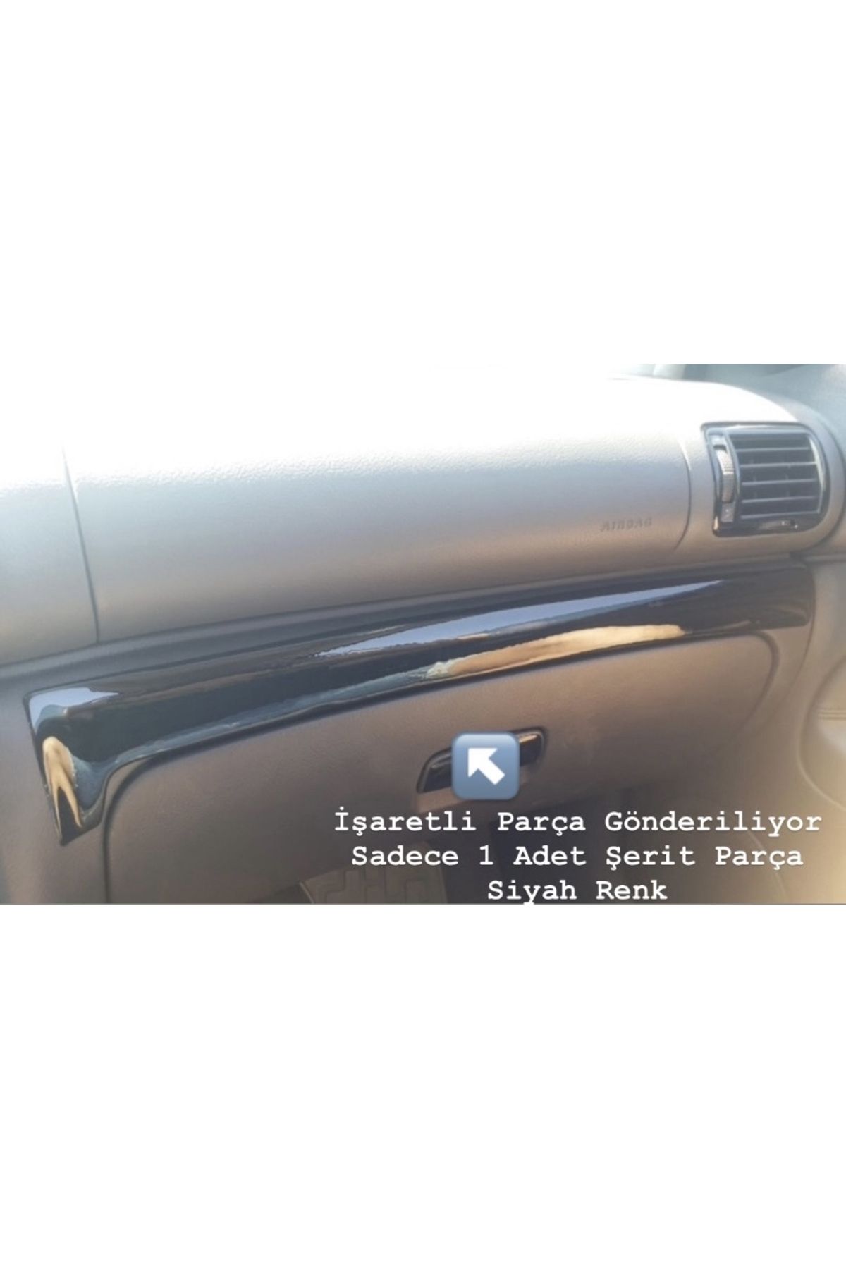 

Volkswagen Passat B5 B5,5 Torpido Şeriti Maun Kaplama Siyah Renk