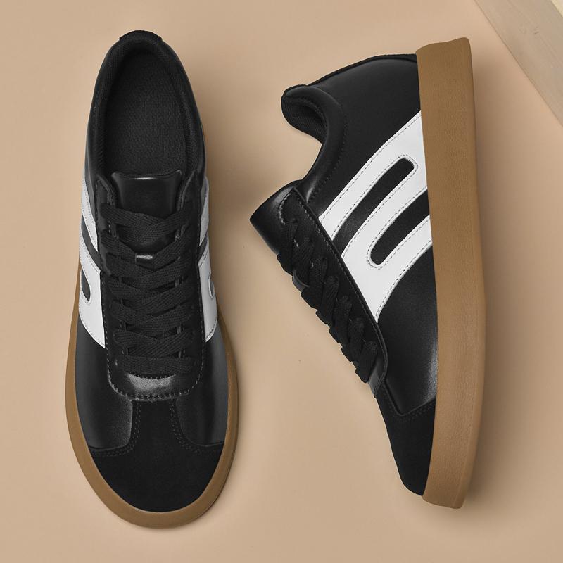 Fashion Stylish Style Men's Vulcanize Shoes Genuine Leather Casual Shoes Leisure Walk Male Tenis Masculino Versatile Skateboard Footwear