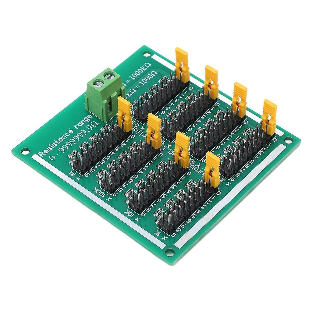 Resistor Board 0 to 9999999.9 PCB Programmable SMD Resistor Board with Terminals 220V Without Guide Rail