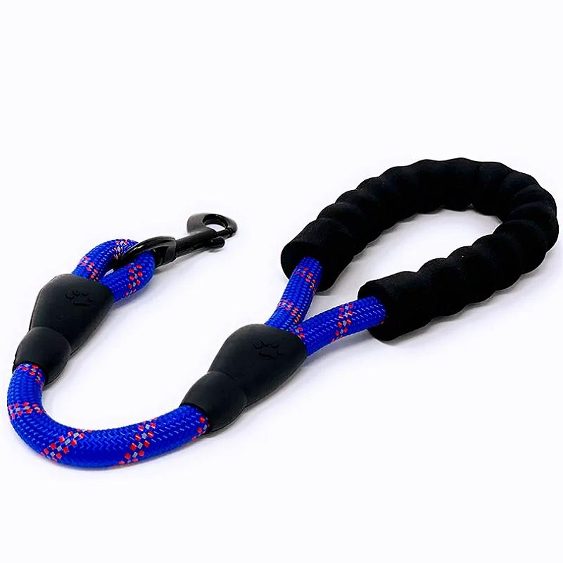 Dog Leash Short Leashes for Large Dog Walking Reflective Dogs Leash Comfortable Handle Pet Chain Rope Dogs Leashes Pet Supplies