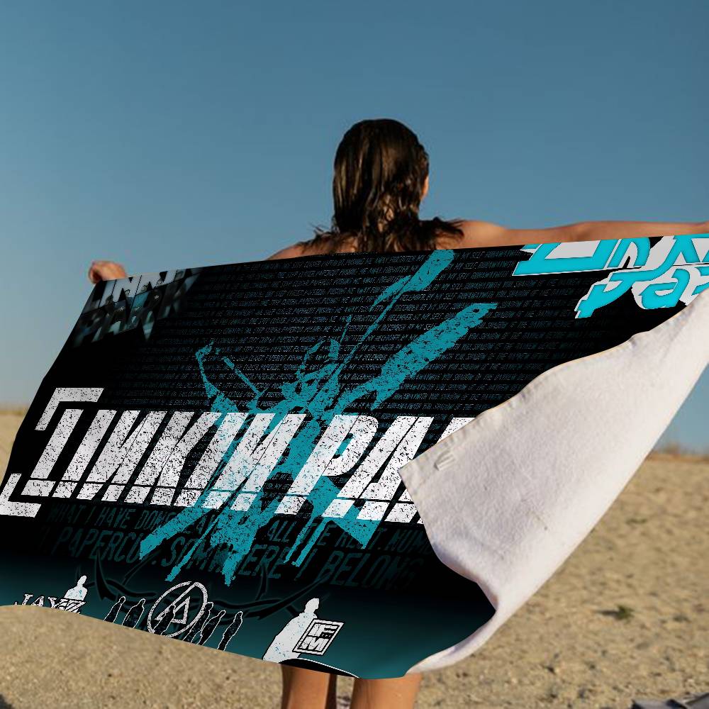 L-Linkin Hot Band Park Big Microfiber Beach Towels Quick Dry Towel Sand Beach Towels Pool Towel For Travel Swim Pool Yoga
