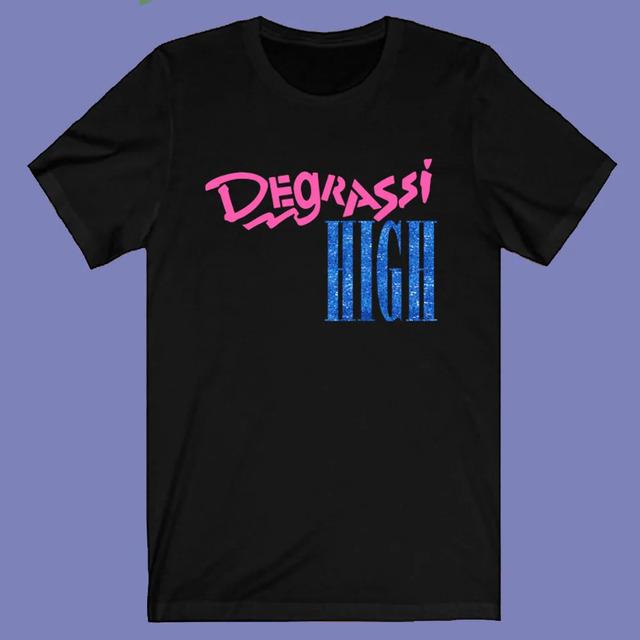 Camiseta Con Estampado Degrassi High Glitter L