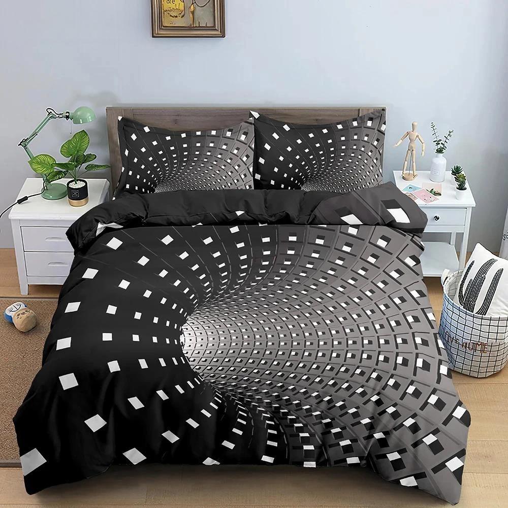 3D Sängkläder Lyxigt Barn Påslakanset Sängset Påslakan 220x240 med 1/2 Örngott Täcke Sängklädesset Twin Queen