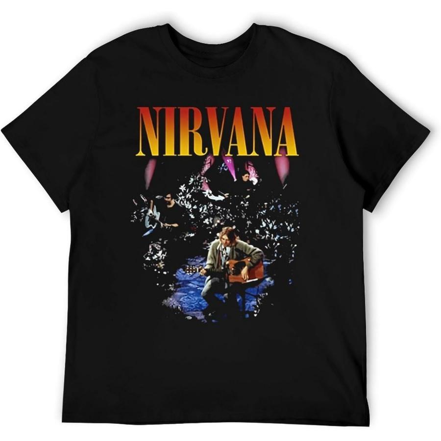90er Grunge Rock T-Shirt - Vintage Musikband Grafik-T-Shirt für Männer & Frauen - Retro Amerikanische Popkultur Kleidung