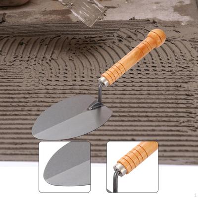 Concrete Trowel Brick Laying Ergonomic Masonry Hand Tool Mortar Finishing for Cement