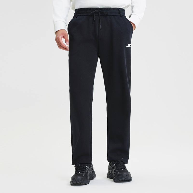 Skechers Simple Comfortable Fashion Loose Outdoor Sports Fitness Casual Pants Unisex Pants Black P225U100-01TS