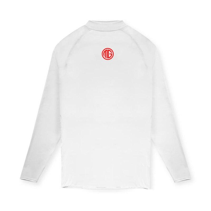 

Muscleguys спортивные мужские тонкие облегающие футболки модная одежда для фитнеса свинцовый свитер половинной высоты XXL