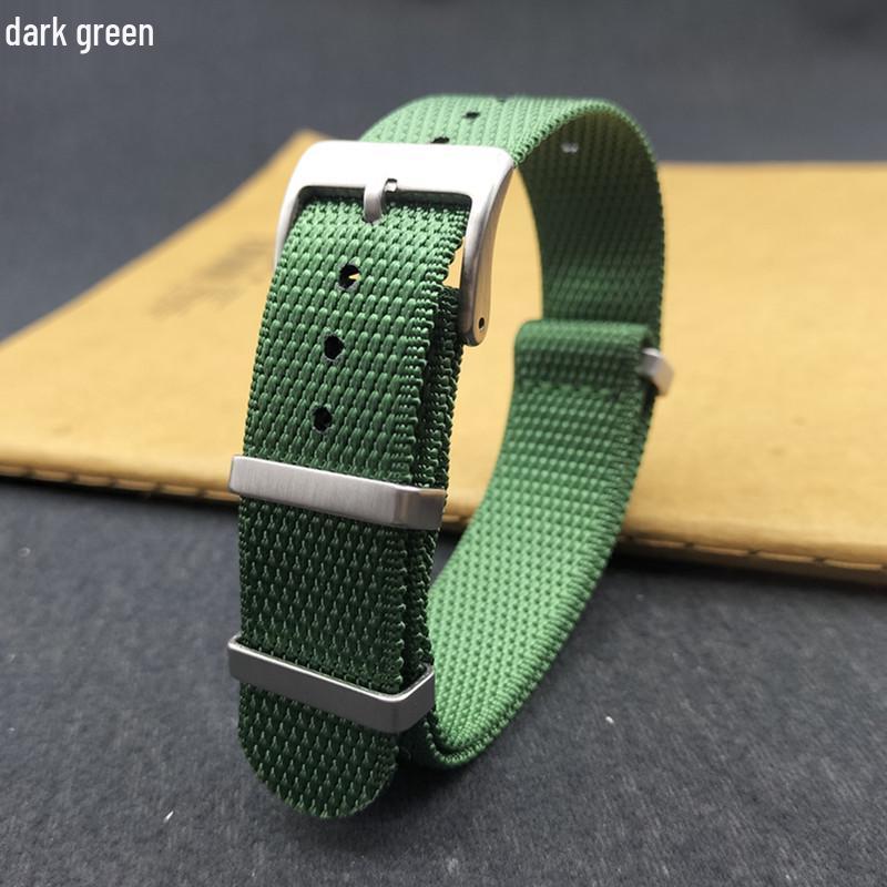 Cinturino per Orologio in Nylon Integrato Stile NATO (20-22mm)