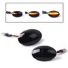 Pair Black Lens Dynamic LED Side Marker Fender Turn Signal Light Indicator Fit for Opel Corsa B C Astra F Combo B C