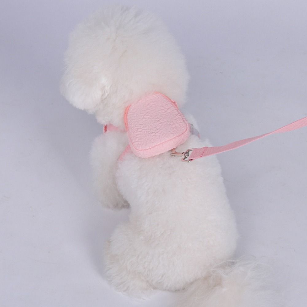 Comfortable Cat Dog Harness Breathable Dog Undershirt Chest Strap  Outdoor Walking
