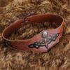 Medieval Embossed Leather Headband Men Medieval Leather Headpiece Medieval Outfit Accessories for Halloween Cosplay