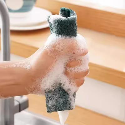 10/30 Piezas Estropajos Caseros Cocina Eliminación de Grasa Lavado de Platos Ollas Almohadillas Sin Rayaduras Multiusos Reutilizables Limpieza Paño de Cocina