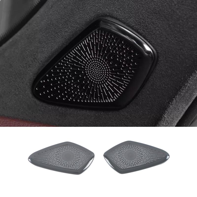 For Geely Monjaro KX11 -2024 Grand Koleos 2025 Decoration Accessories Steel speaker horn Cover 4 Door roof Loudspeaker Cover