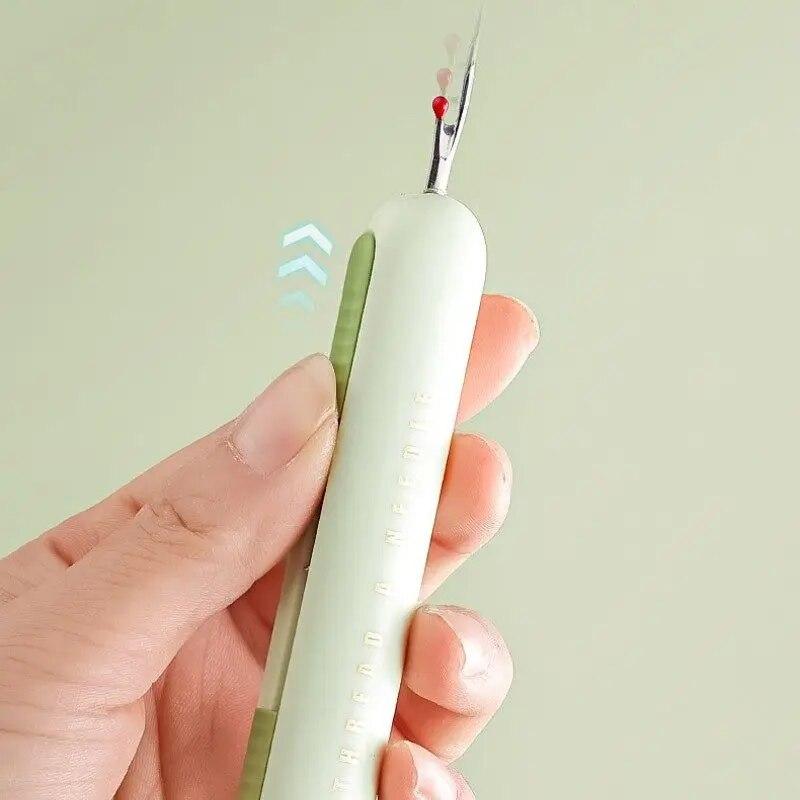 Nadeleinfädler, Nähwerkzeuge, DIY, einfacher Nadeleinfädler, automatischer Einfädler, schnelles Näheinfädler-Werkzeug, DIY-Nähzubehör