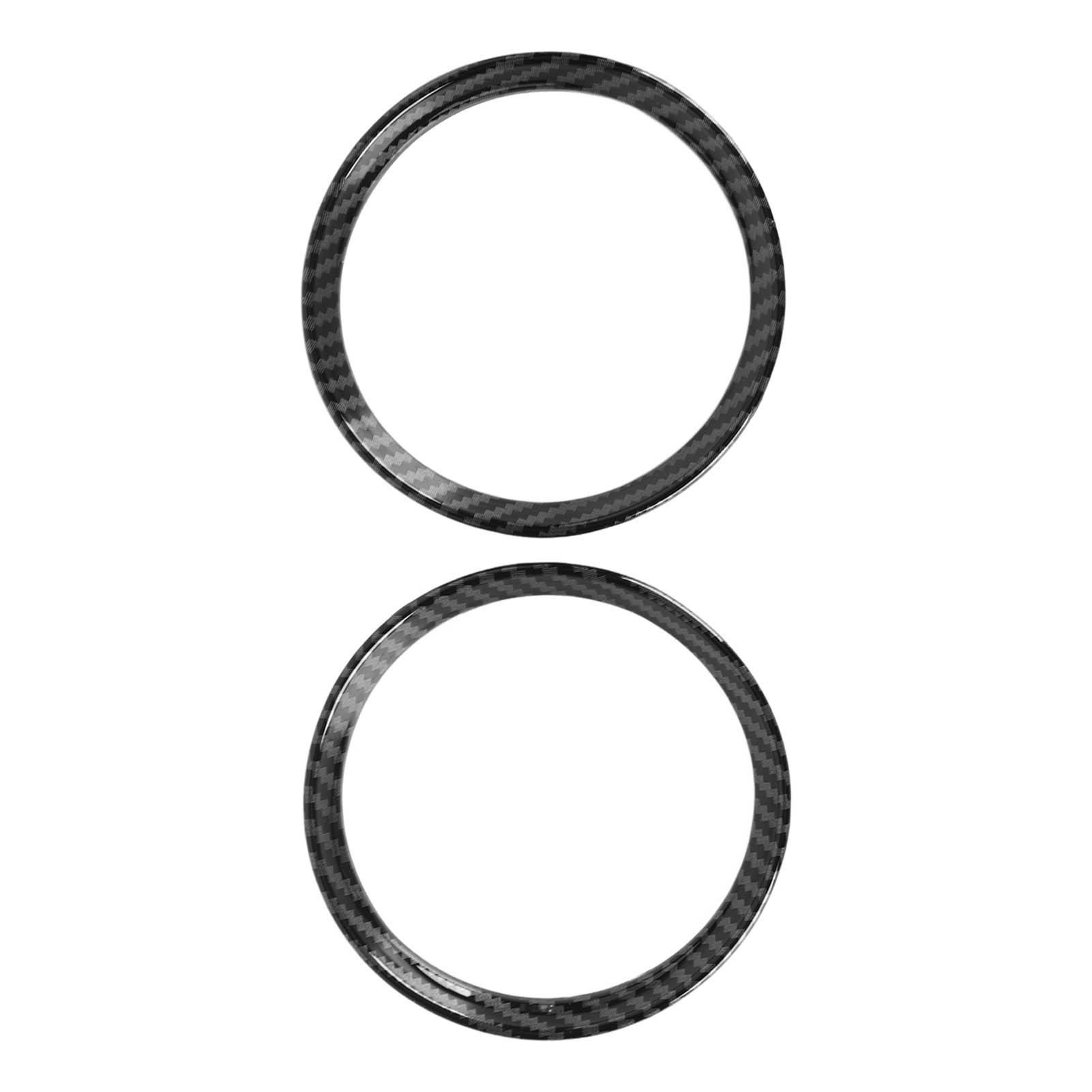 

2 шт. Накладка на панель подстаканника, узор из углеродного волокна, защита от царапин для Cooper R54 R55 R56 R60