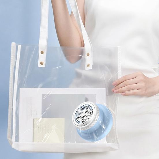 Electric Fabric Shaver USB Rechargeable 6-Leaf Blades Sweater Defuzzer Cordless Clothes Lint Remover Portable Fuzz Pills Trimmer